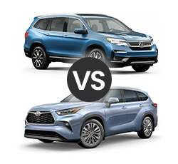 2022 Honda Pilot vs Toyota Highlander