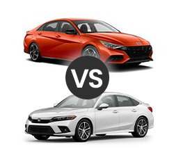 2022 Hyundai Elantra vs Honda Civic