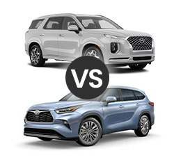 2022 Hyundai Palisade vs Toyota Highlander