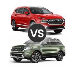 2022 Hyundai Santa Fe vs Kia Sorento