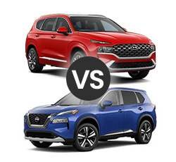 2022 Hyundai Santa Fe vs Nissan Rogue