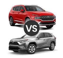 2022 Hyundai Santa Fe vs Toyota RAV4