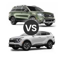 2022 Kia Sorento vs Sportage