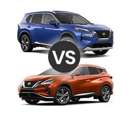 2022 Nissan Rogue vs Murano