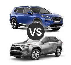 2022 Nissan Rogue vs Toyota RAV4