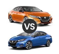 2022 Nissan Sentra vs Versa