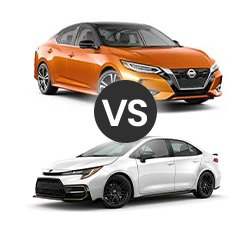 2022 Nissan Sentra vs Toyota Corolla