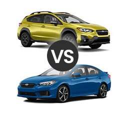 2022 Subaru Crosstrek vs Impreza