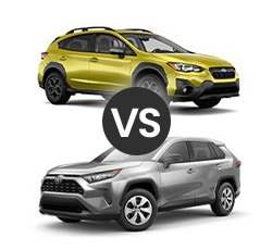 2022 Subaru Crosstrek vs Toyota RAV4