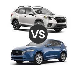 2022 Subaru Forester vs Mazda CX-5