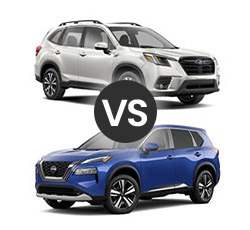 2022 Subaru Forester vs Nissan Rogue