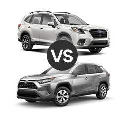 2022 Subaru Forester vs Toyota RAV4