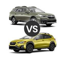 2022 Subaru Outback vs Crosstrek