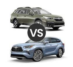 2022 Subaru Outback vs Toyota Highlander