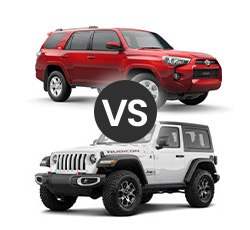 2022 Toyota 4Runner vs Jeep Wrangler. Which is Better?