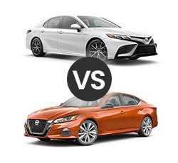 2022 Toyota Camry vs Nissan Altima