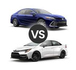 2022 Toyota Camry vs Corolla