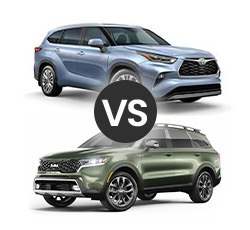 2022 Toyota Highlander vs Kia Sorento