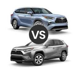 2022 Toyota Highlander vs RAV4