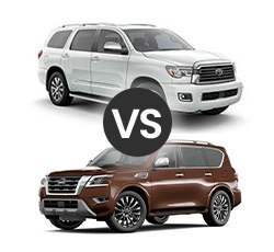 2022 Toyota Sequoia vs Nissan Armada