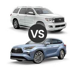 2022 Toyota Sequoia vs Highlander