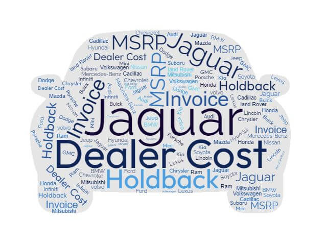 Jaguar Prices: MSRP, Factory Invoice vs True Dealer Cost