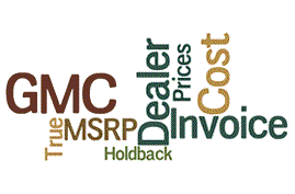 GMC Invoice Prices