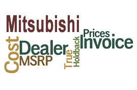 Mitsubishi Invoice Prices